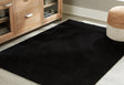 Tampa Furniture Outlet - Ashley Furniture - Anaben Rug - 8' x 10'1" Washable Rug / Black - R406311