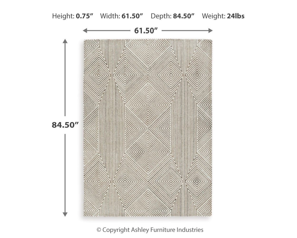 Jadott Rug - Tampa Furniture Outlet