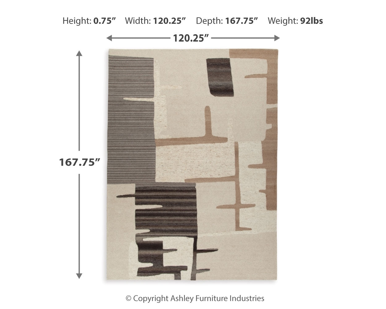 Kencher Rug - Tampa Furniture Outlet