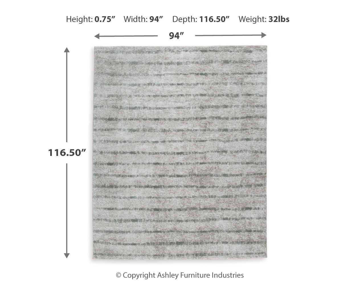 Laddway Rug - Tampa Furniture Outlet