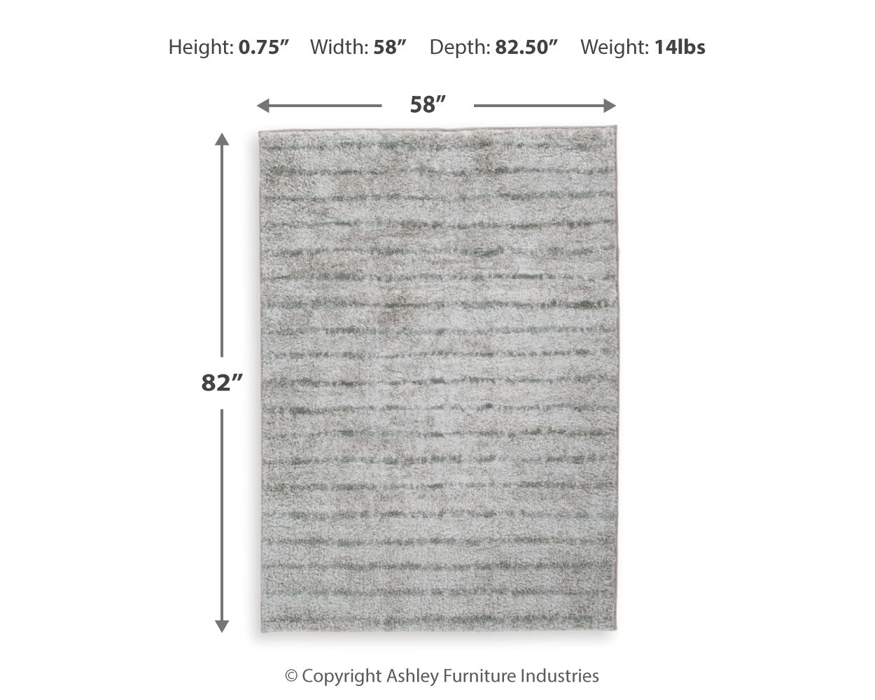 Laddway Rug - Tampa Furniture Outlet