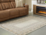 Tampa Furniture Outlet - Ashley Furniture - Idaman Rug - Large Rug / Taupe/Brown - R407291