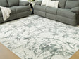 Tampa Furniture Outlet - Ashley Furniture - Tobinbury Rug - Washable 8' x 10' Area Rug / Gray - R407421