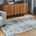 Tampa Furniture Outlet - Ashley Furniture - Arlenmont Rug - 5' x 7' Area Rug / Blue/White/Brown - R407482