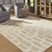 Tampa Furniture Outlet - Ashley Furniture - Lisgrove Rug - 7'8" x 10' Area Rug / Tan/Brown/White - R407711