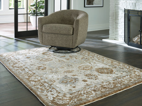 Tampa Furniture Outlet - Ashley Furniture - Ainswick Rug - Memory Foam Medium Rug - R407882