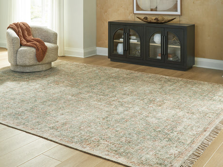 Tampa Furniture Outlet - Ashley Furniture - Rossbury Rug - Extra Large Rug / Multi - R407960