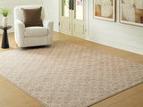 Tampa Furniture Outlet - Ashley Furniture - Lyamford Rug - Large Rug / Beige/Gray/Brown - R408501