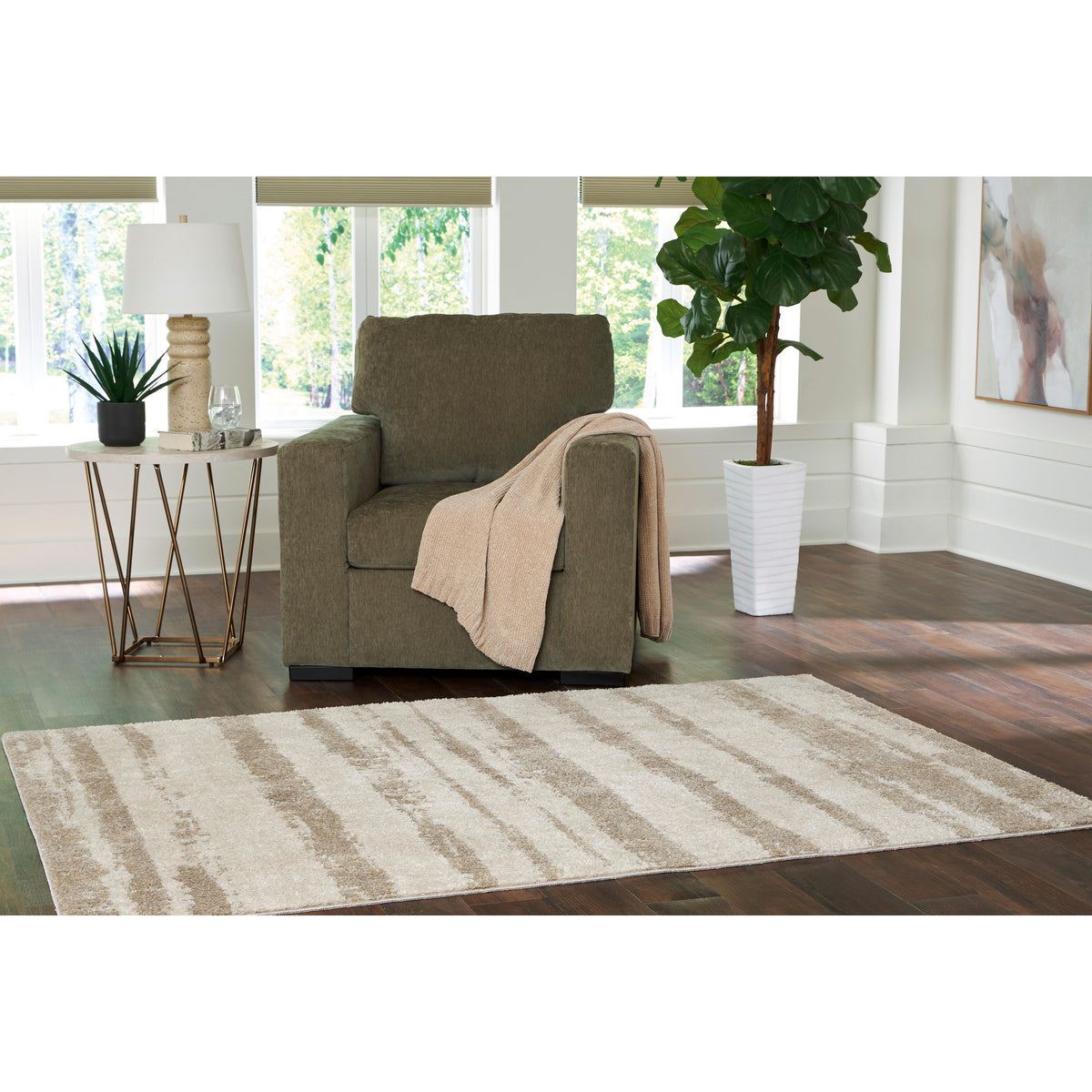 Tampa Furniture Outlet - Ashley Furniture - Jerrlow Rug - Washable Medium Rug - R408592
