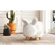 Rabbit Storage Stool in White – SKU Y-13890-7-ST | Elements