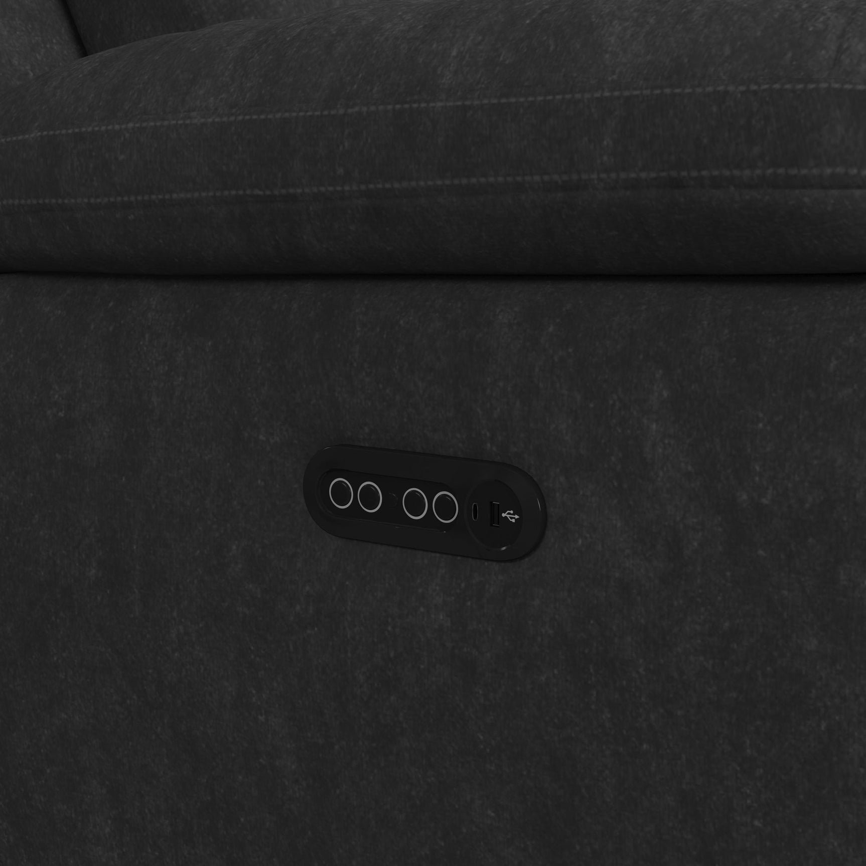 Regal P2 Recliner, zero gravity, memory foam in Explore Charcoal - Tampa Furniture Outlet