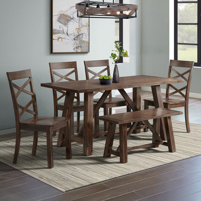 Renegade 64" 6pc Dining Set(Kd) – SKU DRN1006DS | Elements