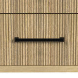 Ridgemont 2-Drawer Nightstand with USB in Natural - Tampa Furniture Outlet
