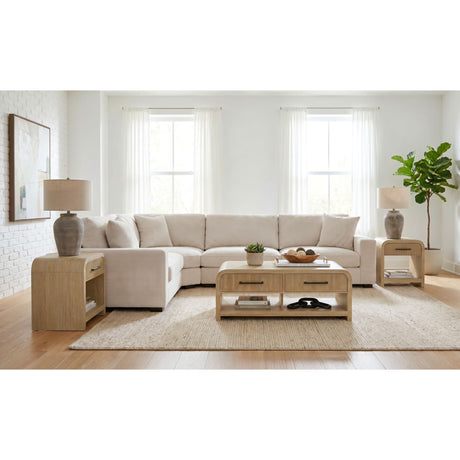 Ridgemont End Table with USB in Natural – SKU T-14440-6-ET | Elements