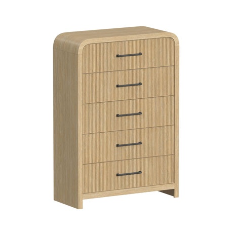 Ridgemont 5-Drawer Chest in Natural