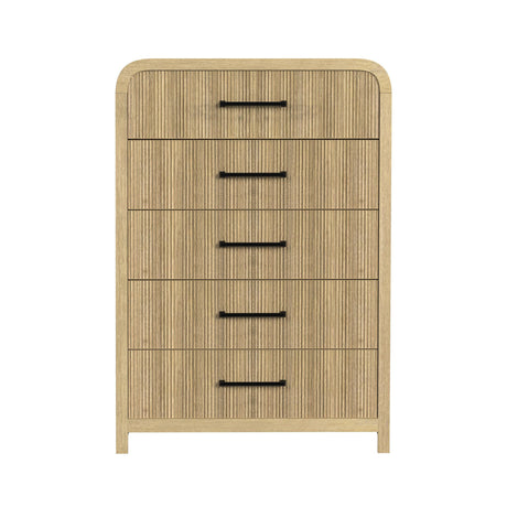 Ridgemont 5-Drawer Chest in Natural - Tampa Furniture Outlet