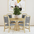 Ridgemont Round Dining Table in Natural – SKU D-14440-6-RDT | Elements