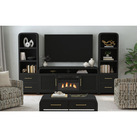 23" Fireplace Insert in Black - Tampa Furniture Outlet