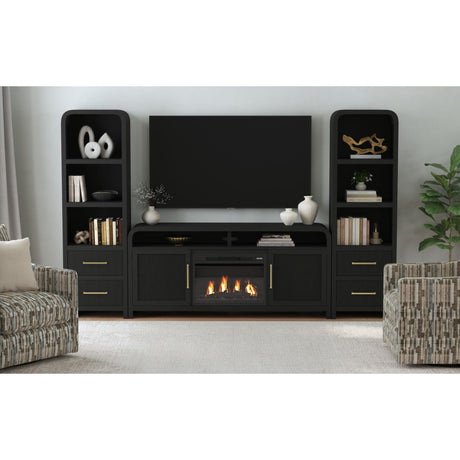 23" Fireplace Insert in Black – SKU LA-18020-8-23FP | Elements