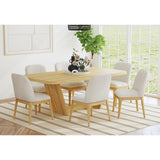 Ridgemont Rectangular Dining Table in Natural - Tampa Furniture Outlet