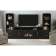 Ridgemont Side Piers in Black with Grain – SKU LA-14440-8W-SP | Elements