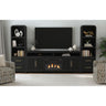 Ridgemont Side Piers in Black with Grain – SKU LA-14440-8W-SP | Elements