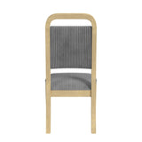 Ridgemont Dining Side Chair with Grey Fabric in Natural (2 Per Carton) - Tampa Furniture Outlet