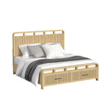 Ridgemont King Storage Bed in Natural - Tampa Furniture Outlet