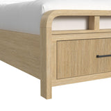 Ridgemont Full Storage Bed in Natural