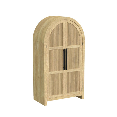 Ridgemont Large Bookcase in Natural - Tampa Furniture Outlet