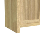 Ridgemont Large Bookcase in Natural - Tampa Furniture Outlet