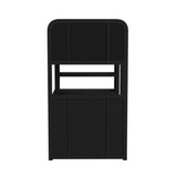 Ridgemont Loft Complete Bunk Bed in Black with Grain