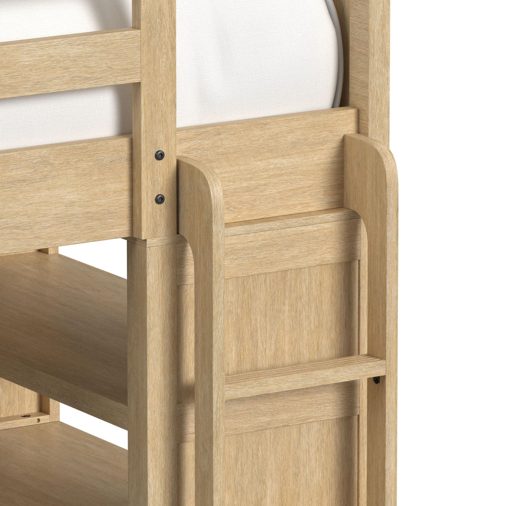 Ridgemont Loft Complete Bunk Bed in Natural