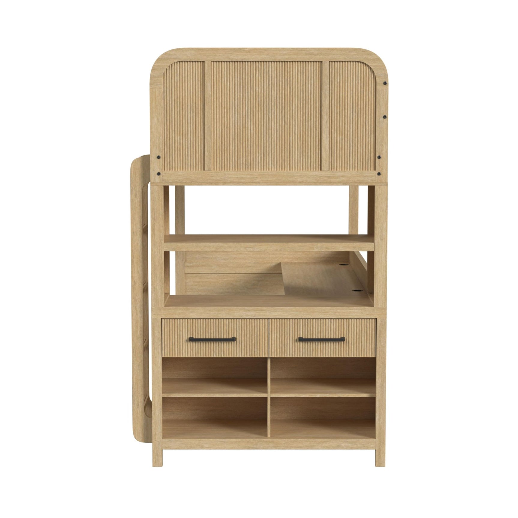 Ridgemont Loft Complete Bunk Bed in Natural