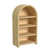 Ridgemont Open Bookcase in Natural - Tampa Furniture Outlet
