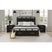 Ridgemont Queen Storage Bed in Black with Grain – SKU B-14440-8W-QSB | Elements