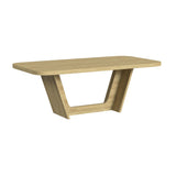 Ridgemont Rectangular Dining Table in Natural - Tampa Furniture Outlet