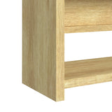 Ridgemont Sofa Table with Bottom Shelf in Natural - Tampa Furniture Outlet