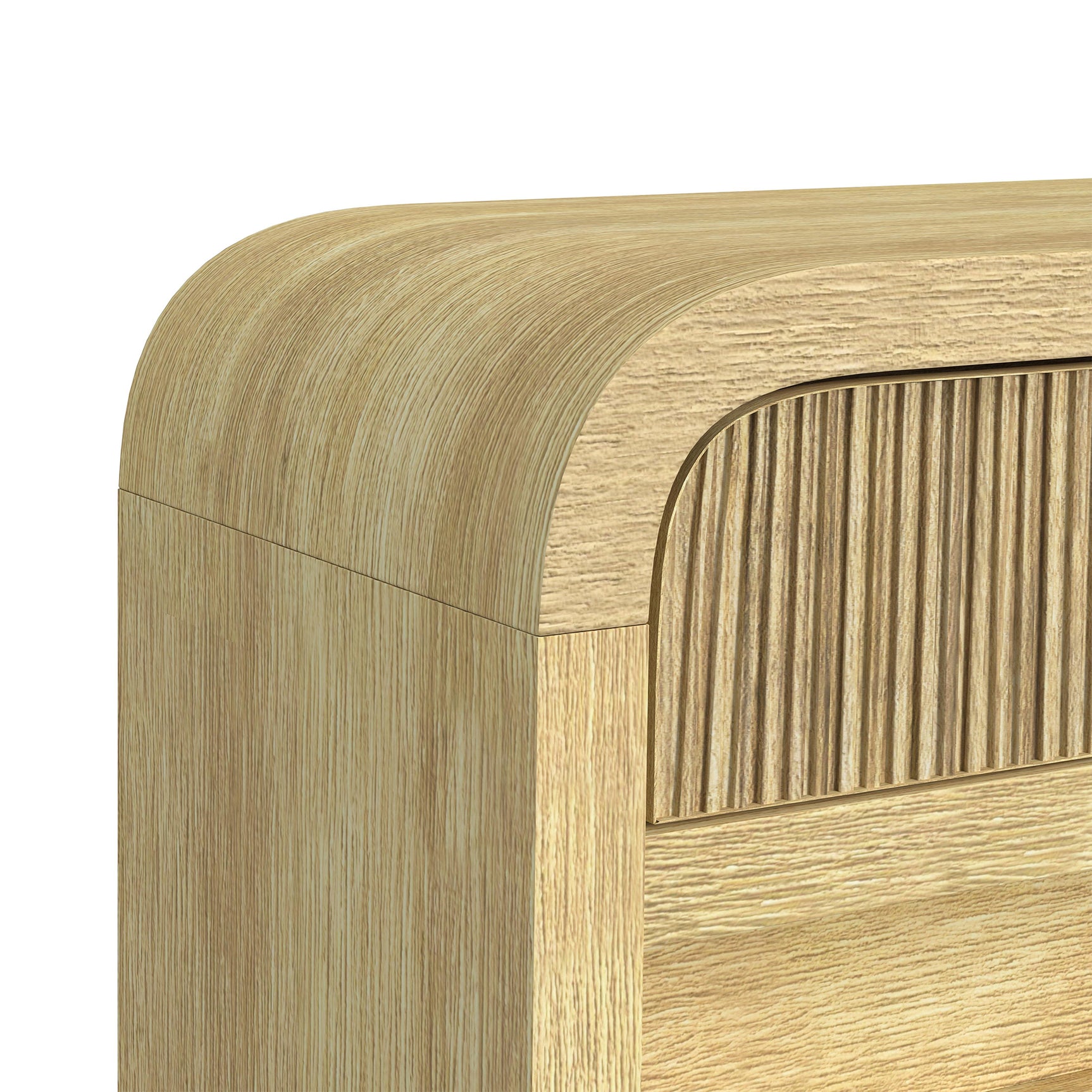 Ridgemont Sofa Table with Bottom Shelf in Natural - Tampa Furniture Outlet