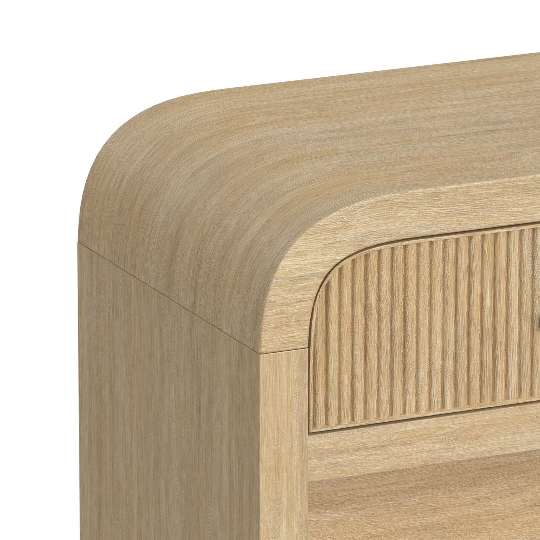 Ridgemont Sofa Table with Bottom Shelf in Natural