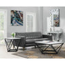 Riko End Table W/ Metal Leg – SKU CRK100ET | Elements