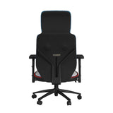 Rollins Gaming Chair with LED and Speaker in Black and Khaki - 3A Packing - Tampa Furniture Outlet