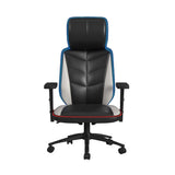 Rollins Gaming Chair with LED and Speaker in Black and Khaki - 3A Packing - Tampa Furniture Outlet