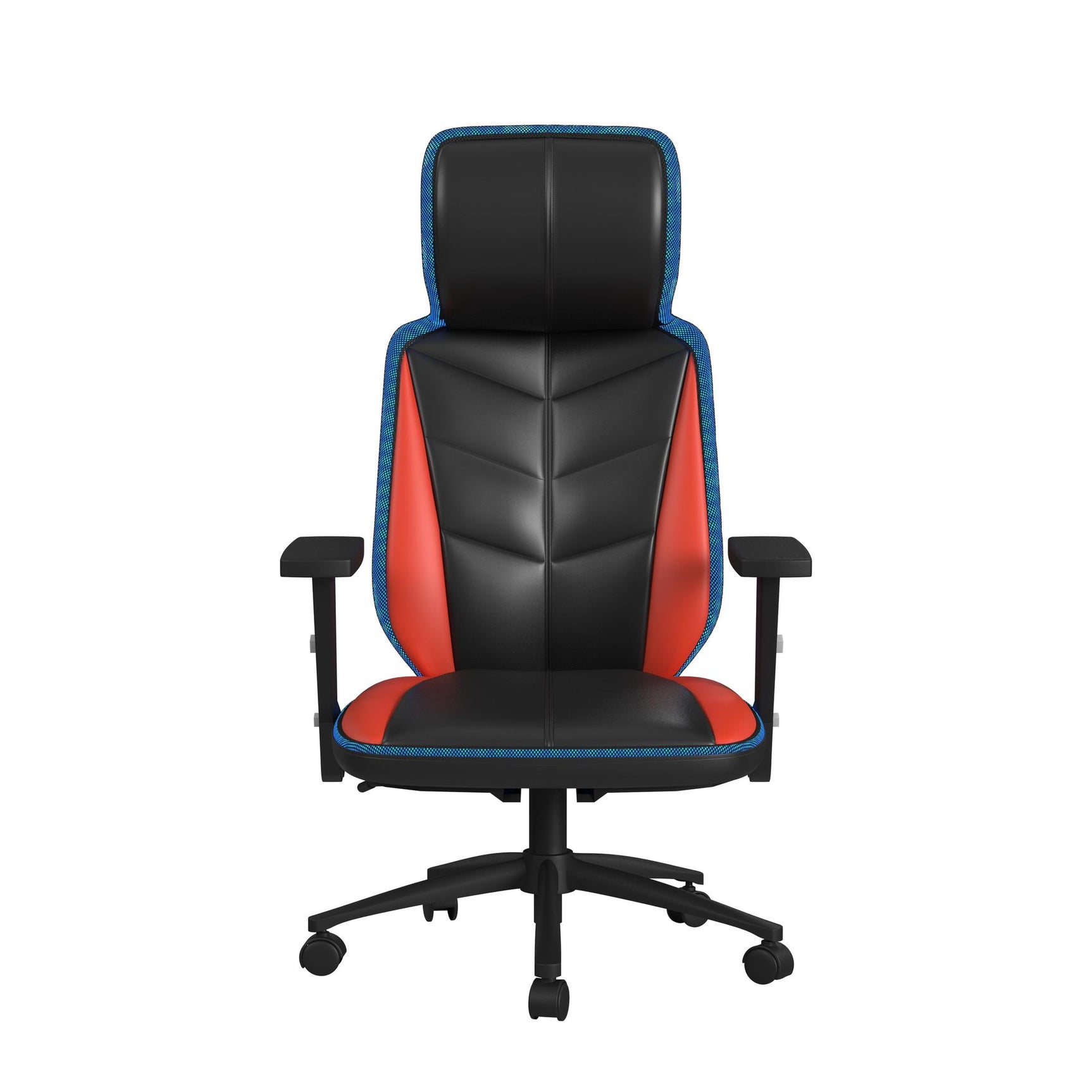 Rollins Gaming Chair with LED and Speaker in Black and Red - 3A Packing - Tampa Furniture Outlet