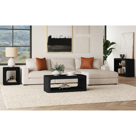 Rosalie Coffee Table in Black – SKU T-16860-8-CT | Elements