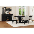Rosalie 72" Rectangular Dining Table in Black – SKU D-16860-8-DT | Elements