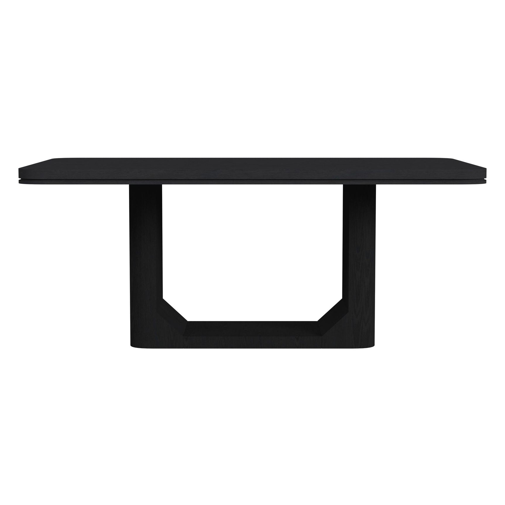 Rosalie 72" Rectangular Dining Table in Black - Tampa Furniture Outlet