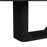 Rosalie 72" Rectangular Dining Table in Black - Tampa Furniture Outlet