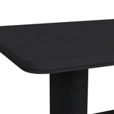 Rosalie 72" Rectangular Dining Table in Black - Tampa Furniture Outlet