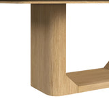 Rosalie 72" Rectangular Dining Table in Natural - Tampa Furniture Outlet